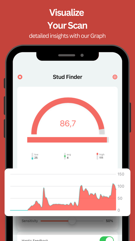 #2. Stud Finder & Wall Detector (iOS) 由: ORIOL NADAL SERRA