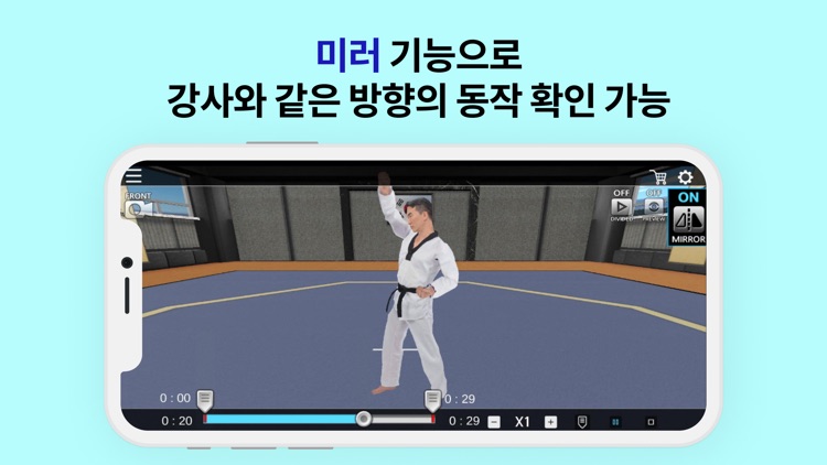 태권도 품새 마스터