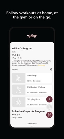 Talley Performance Screenshot 3 of 6