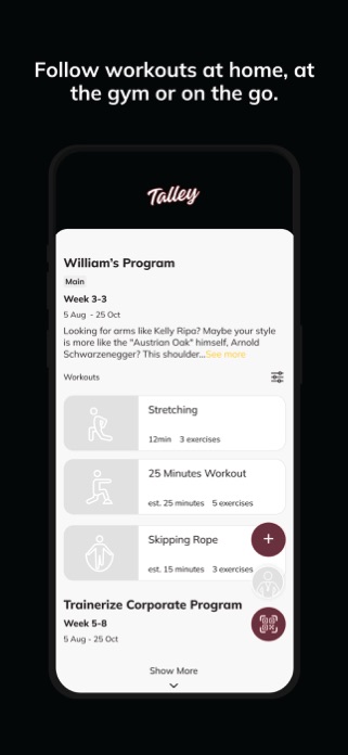 Talley Performance Screenshot 3 of 6