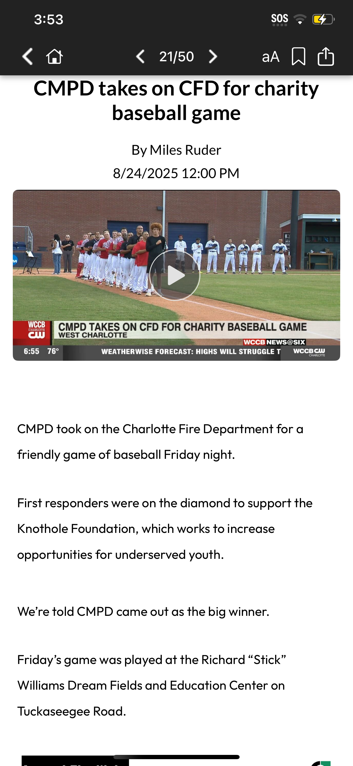 WCCB Charlotte screenshot 6