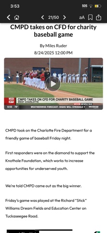 WCCB Charlotte Screenshot 6 of 7