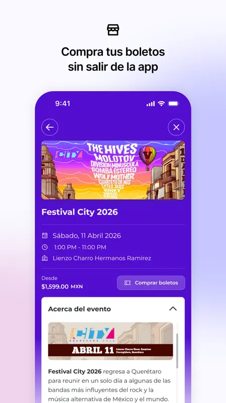 Boletia: Boletos para eventos screenshot 3 of 5
