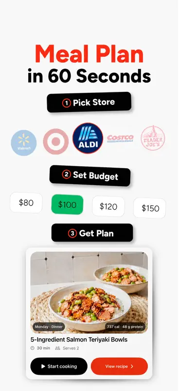 Chow: Meal Planner & Groceries screenshot 1 of 6