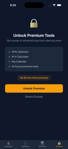 Paycheck & Tax Calculator Screenshot 7 of 7