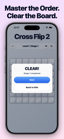 Cross Flip2: Grid Brain Teaser Screenshot 5 of 5