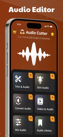 Audio Cutter Audio Joiner iPhone screenshot