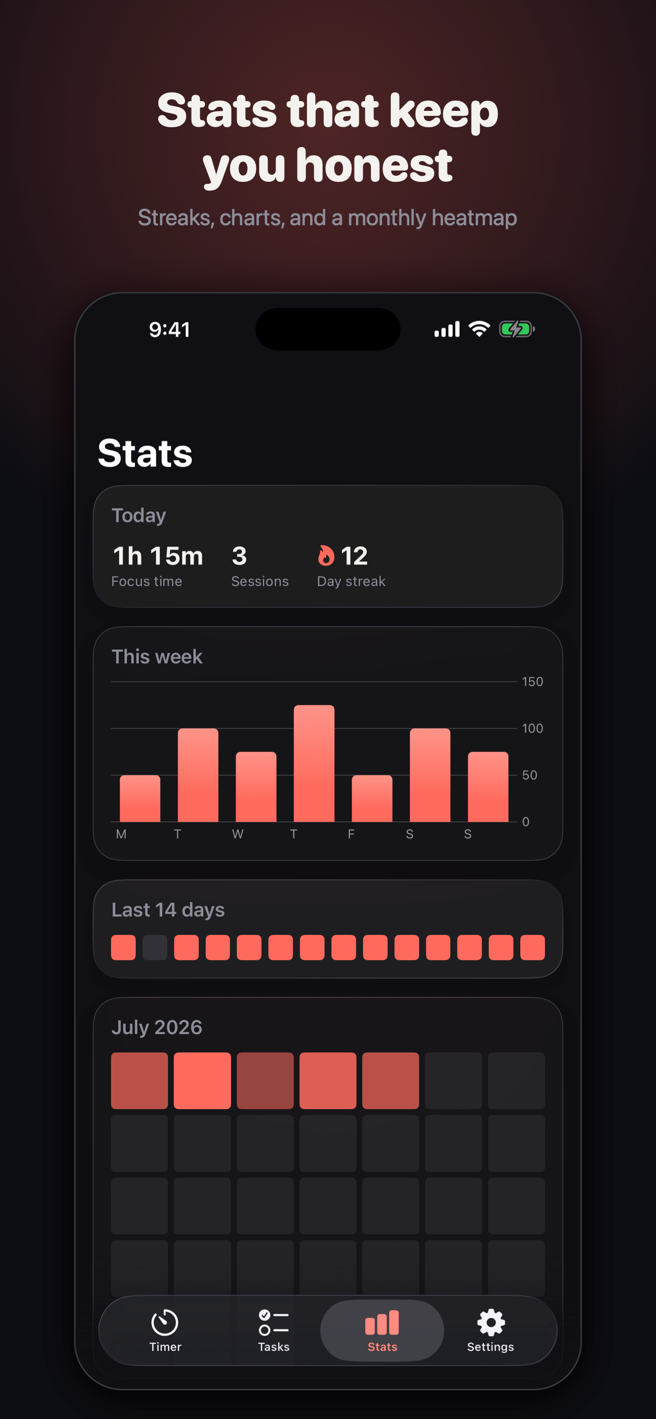 Focumo - Pomodoro Focus Timer screenshot 3