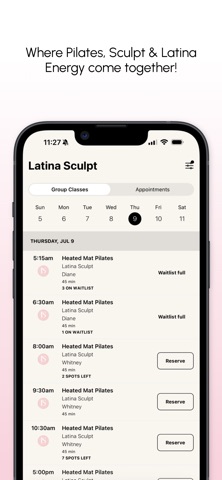 Latina Sculpt iPhone screenshot
