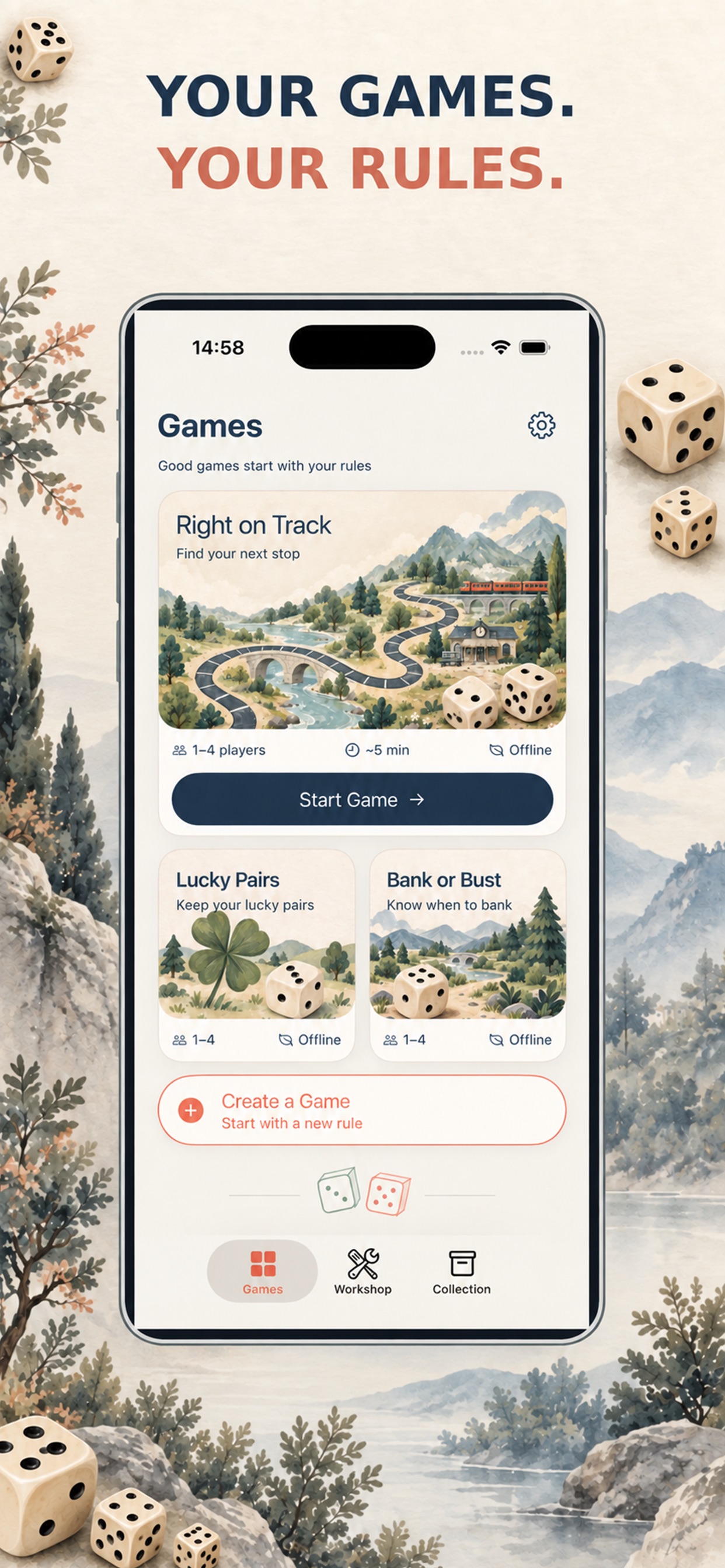 Screenshot 2 of Rollweave: Slot Atelier
