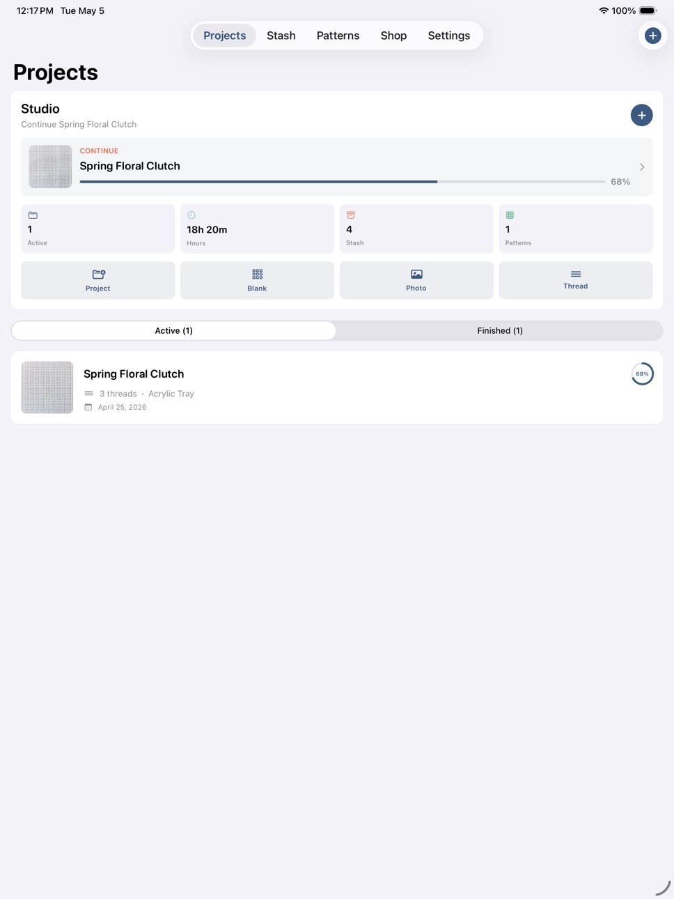 iPad screenshot