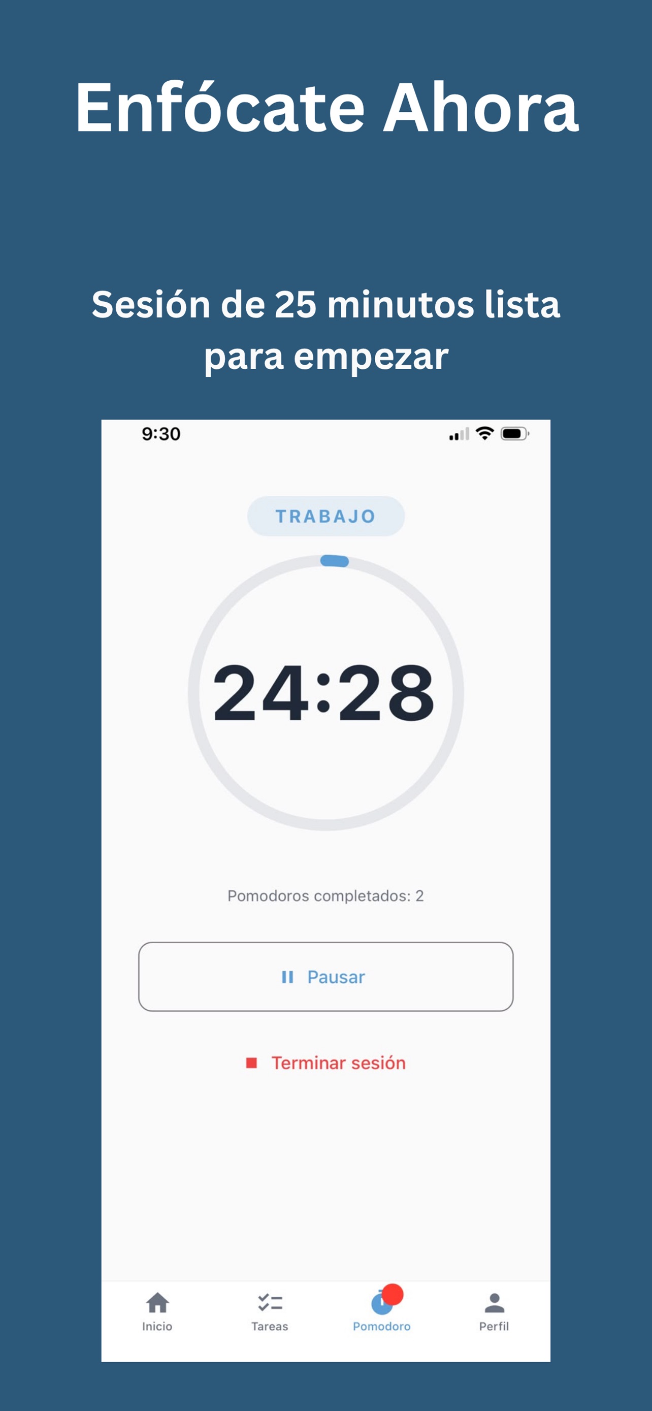 Screenshot 1 of Focal: Tasks & Pomodoro