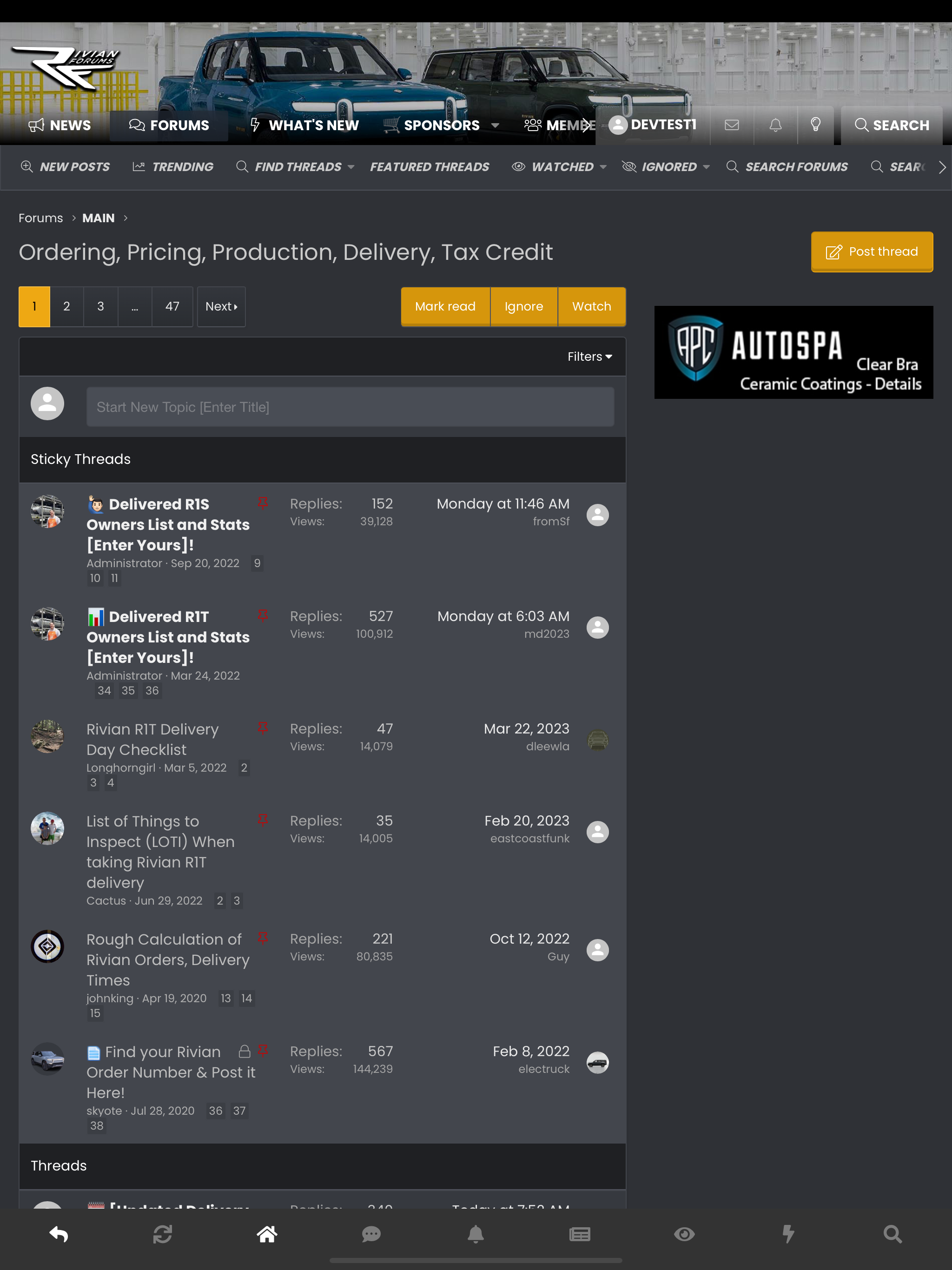 Rivian Forums