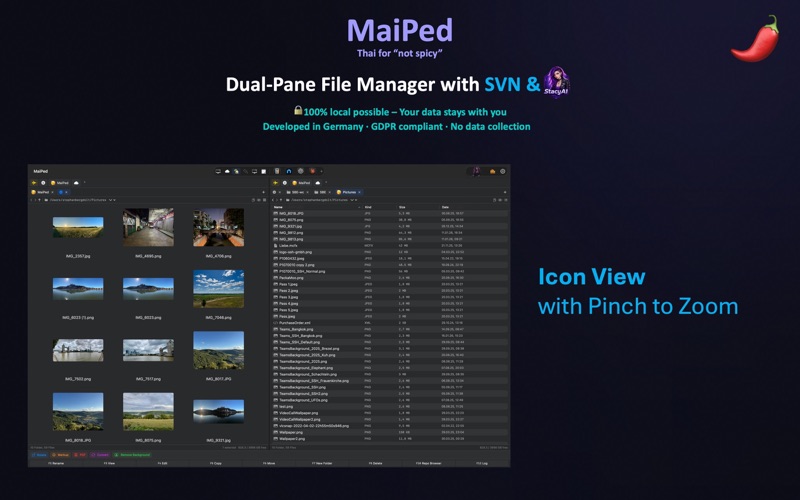 MaiPed screenshot