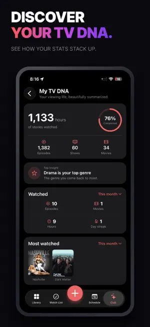 TV Club: Movies & Show Tracker screenshot 4