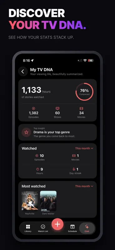 TV Club: Movies & Show Tracker screenshot 4 of 10