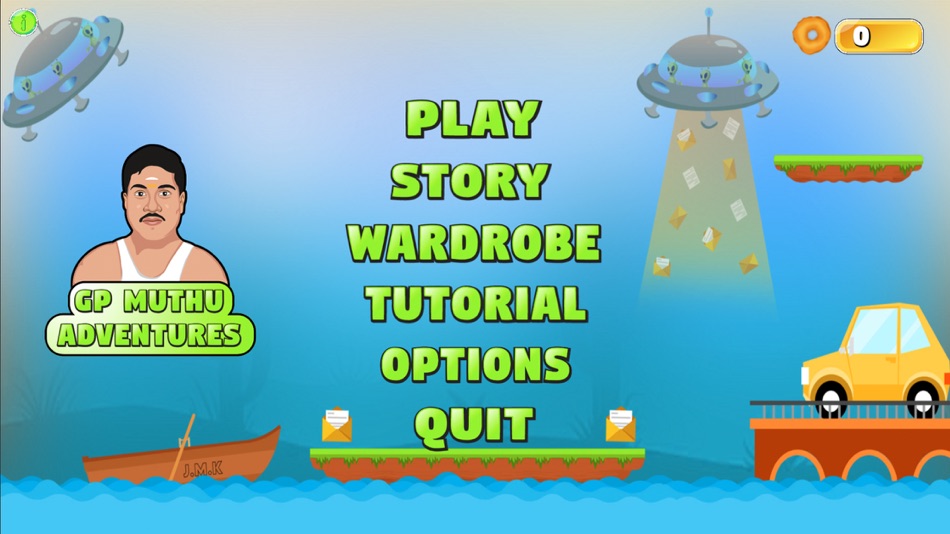 #4. GP Muthu Adventure (iOS) By: Karthikeyan Ganesan