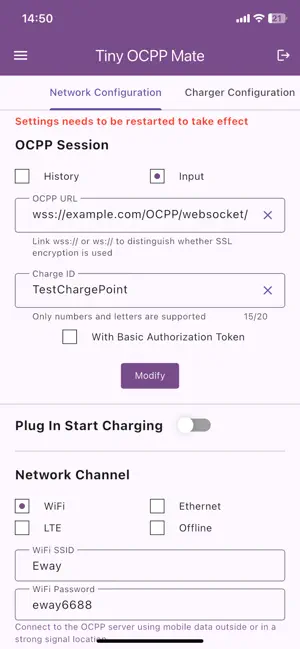 OCPP Mate screenshot 1
