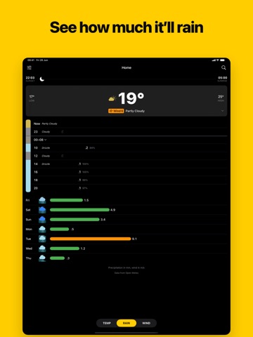Darksun Weather Forecast ipad screenshot 4