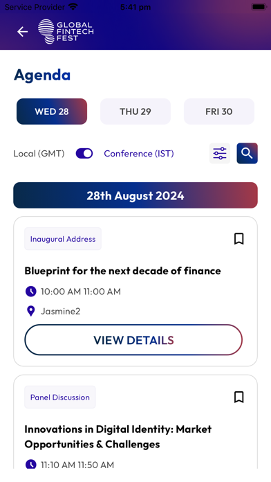 Global Fintech Fest Screenshot