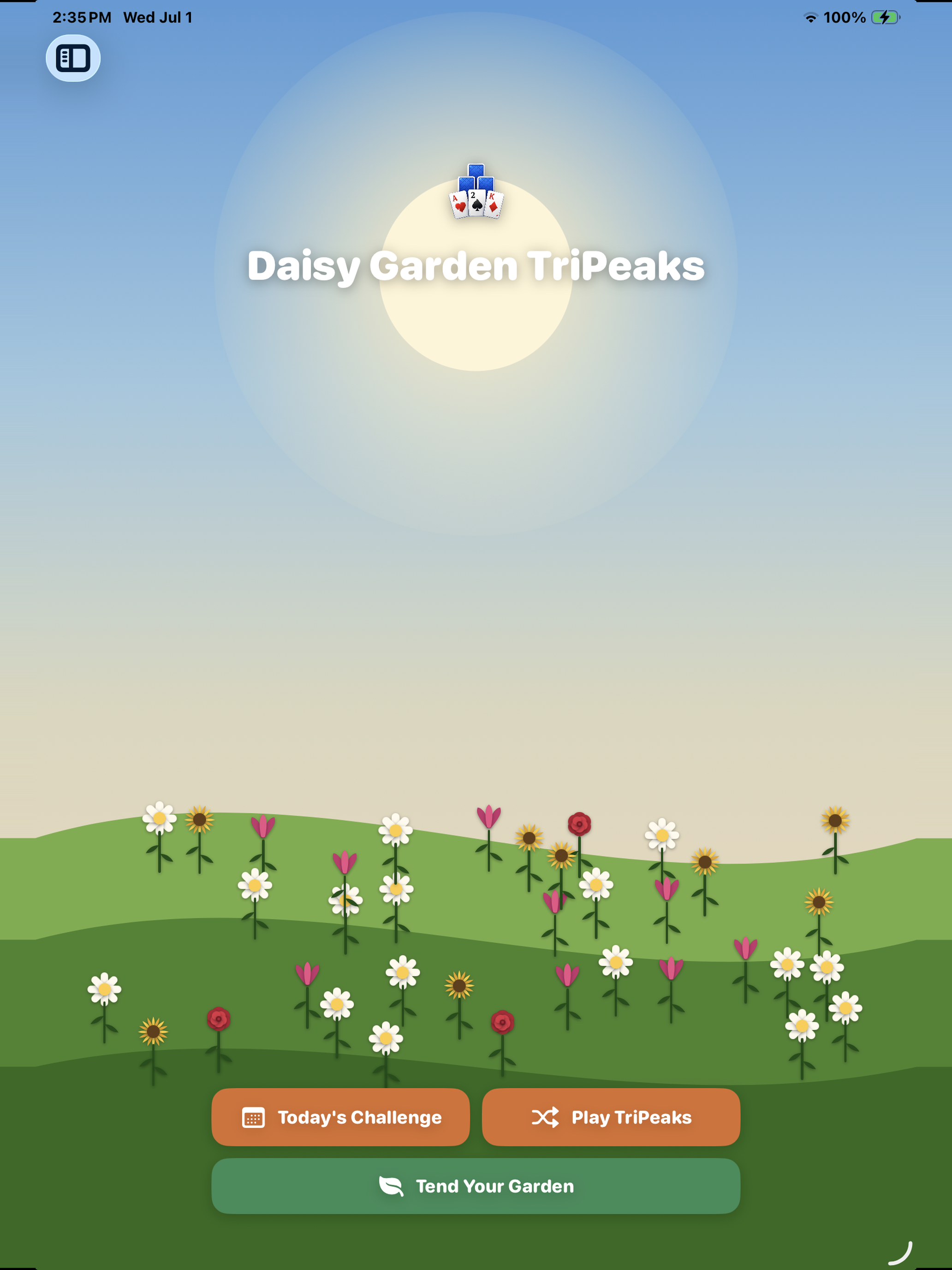 Daisy Garden TriPeaks screenshot 10