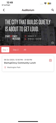 StartupCincy Week Screenshot 3 of 4