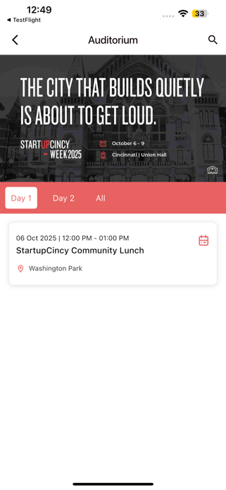 StartupCincy Week Screenshot 3 of 4