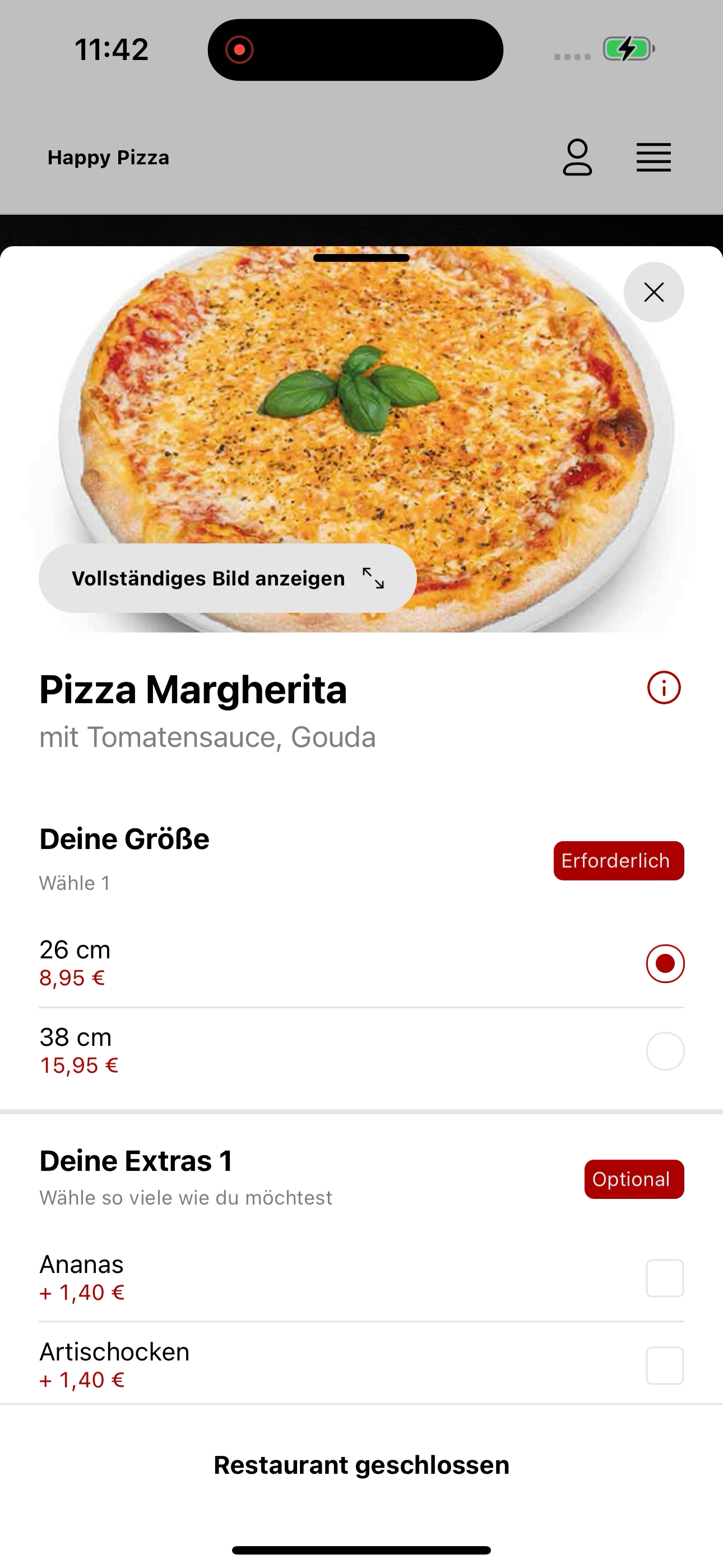 Happy Pizza Solingen screenshot 5