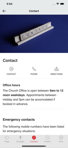 The Gap Uniting Church screenshot