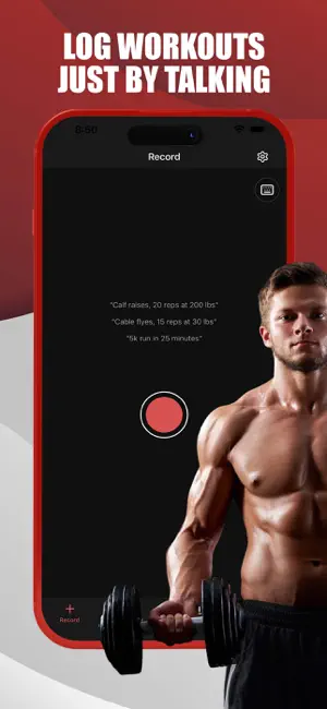 Gym Journal: AI Workout Log screenshot 1