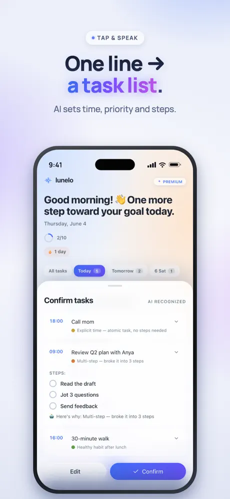 Lunelo screenshot 2