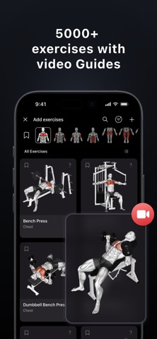 Lyfta: Gym Workout Tracker Log iPhone screenshot 5