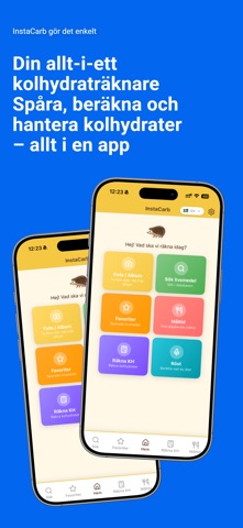 InstaCarb screenshot