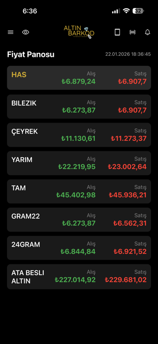 AltinBarkod Screenshot 4 of 5