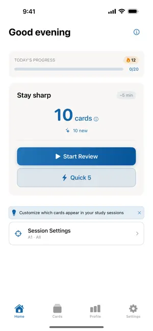 Learn Greek Quiz & Flashcards screenshot 1