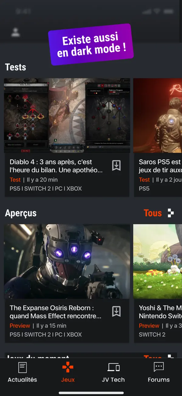 Screenshot #2 pour Jeuxvideo.com - PC & Consoles