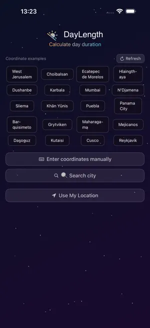 DayLength screenshot 2