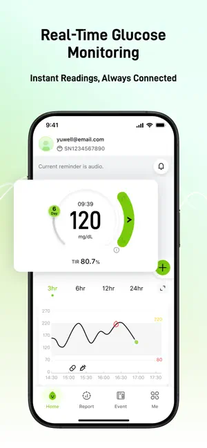 Yuwell Anytime - GL iPhone screenshot 1