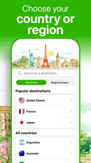Landly: eSIM Unlimited Data screenshot 2