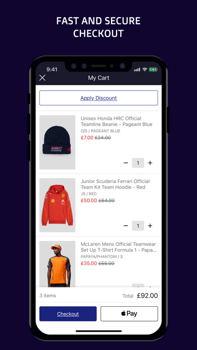Silverstone Store Screenshot