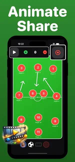 Soccer Coach Lineup : TacBoard screenshot 3