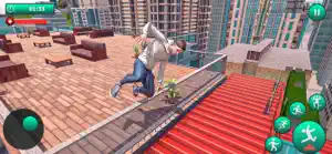 Rooftop Parkour Going Up Run screenshot 2