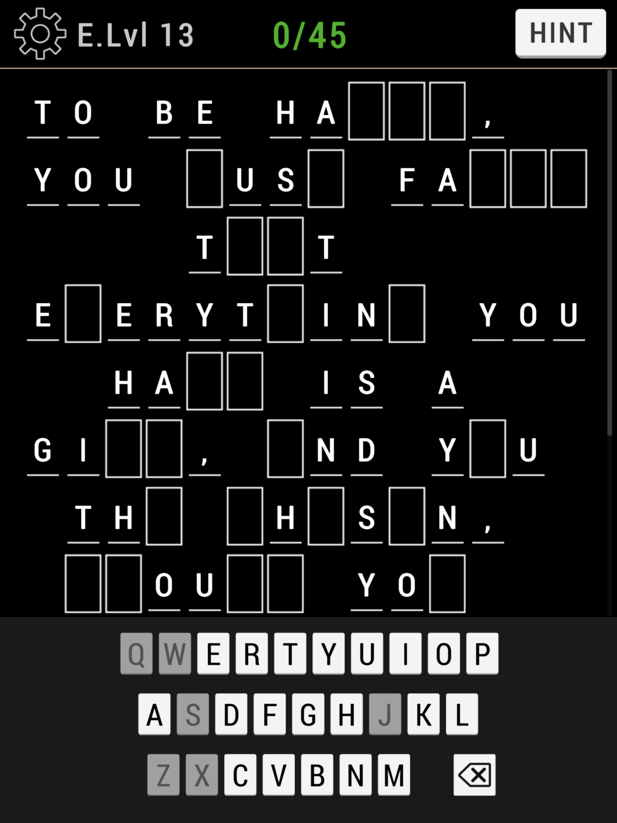 Cryptogram Cryptoquote Puzzle