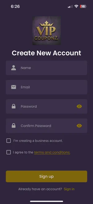 VIP Couponz screenshot 1