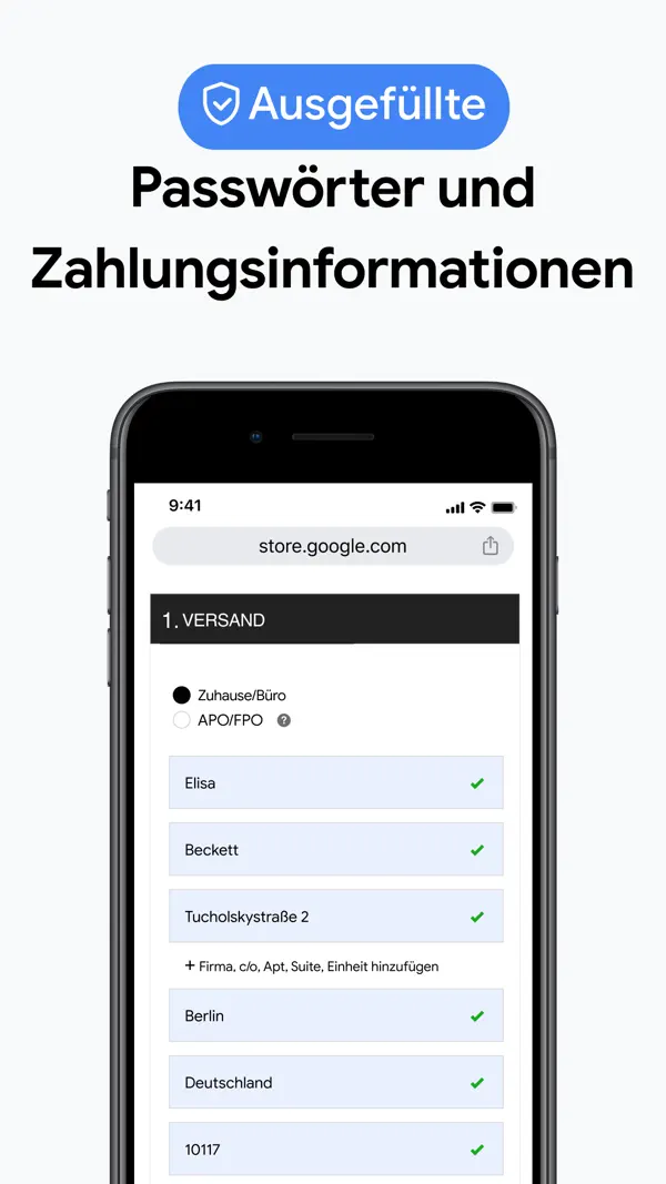 Google Chrome iPhone App Screenshot 4 – Dienstprogramme