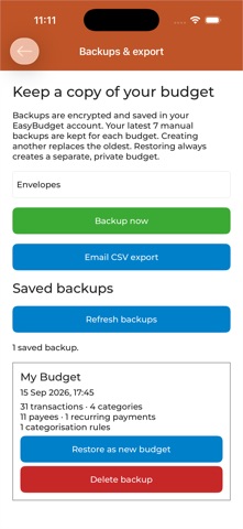 EasyBudget Pro Screenshot 10 of 10