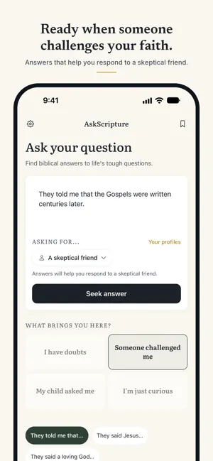 AskScripture: Bible Study Chat screenshot 3