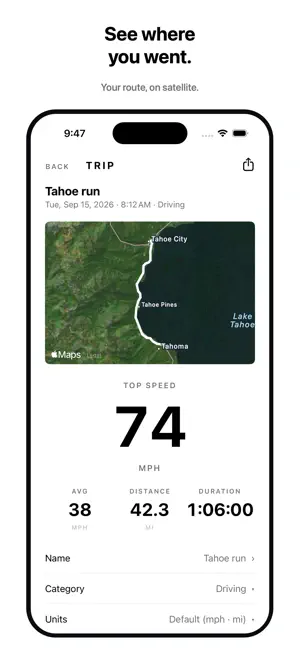 Gauge: GPS Speedometer screenshot 3