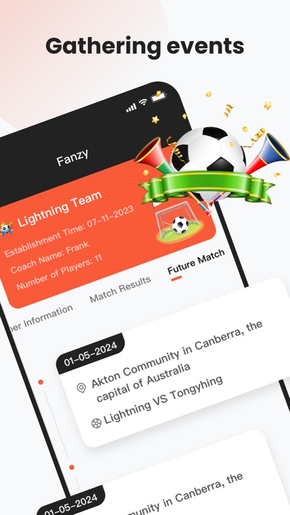 Fanzy - soccer fan club screenshot-3