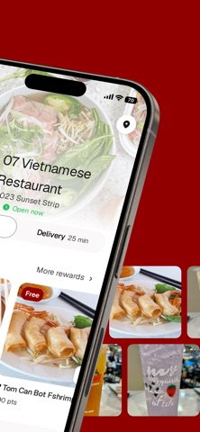 Pho 07 Vietnamese Restaurant iPhone screenshot
